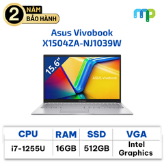 Laptop Asus Vivobook X1504ZA NJ1039W I7-1255U/16GB/512GB/15.6