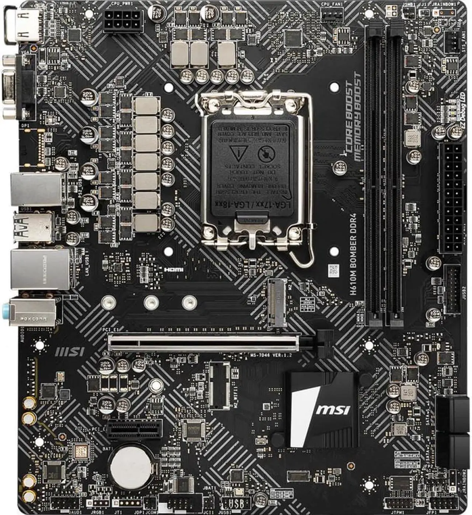 Mainboard MSI H610M BOMBER DDR4