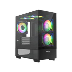 Thùng máy Jetek CSGO2 Combat | Đen, không kèm fan