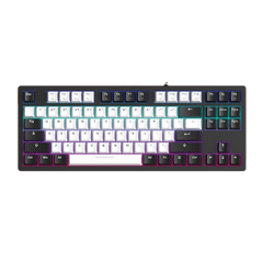 Bàn phím có dây DARE-U EK87 V2 White Black