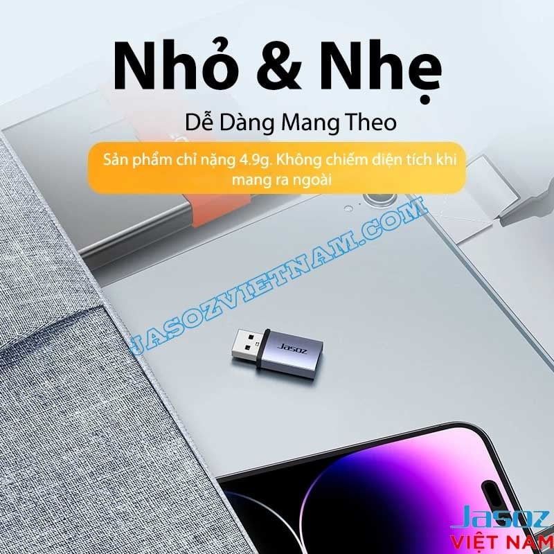 Bộ chuyển Usb 3.0 sang Usb Type-C JASOZ T-G160