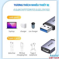Bộ chuyển Usb 3.0 sang Usb Type-C JASOZ T-G160