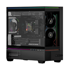 Thùng máy Case Thermalright TL-M10 Vision LCD - Đen