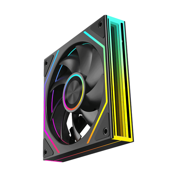 Fan Case Leopard Prism 4RS Ultra ARGB - Đen, gió ngược, fan lẻ