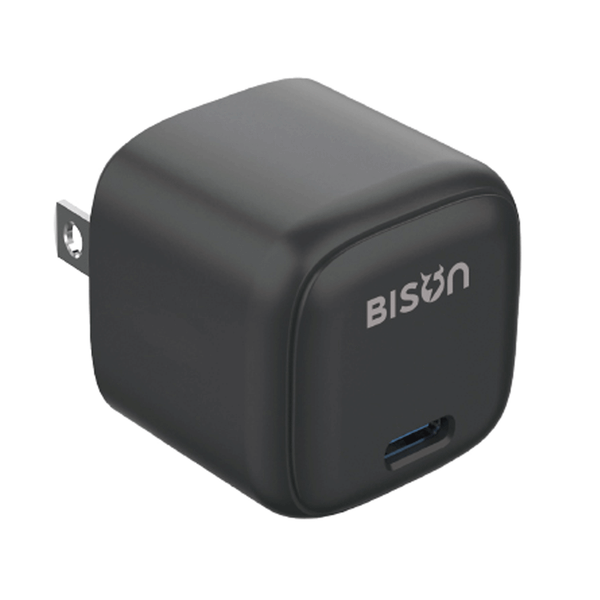 Củ sạc nhanh mini Bison BCH180 Black GaN 33W