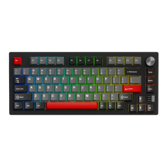 Bàn phím cơ Dare-U EK75 Pro AL Black Red | Wireless, case nhôm, Cloud (Linear) Switch