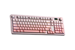 BÀN PHÍM CƠ GAMING 3 MODE AULA S98 PRO (Hồng gradient/Flower field switch/Pin 5000mAh) S9813