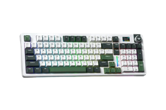 BÀN PHÍM CƠ GAMING 3 MODE AULA S98 PRO (Xanh lá + trắng/ Greywood V4 switch/ Pin 4000mAh) S9802