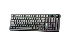 BÀN PHÍM CƠ GAMING 3 MODE AULA S98 PRO (Xám + đen gradient/ Star Vector switch/ Pin 5000mAh) S9811