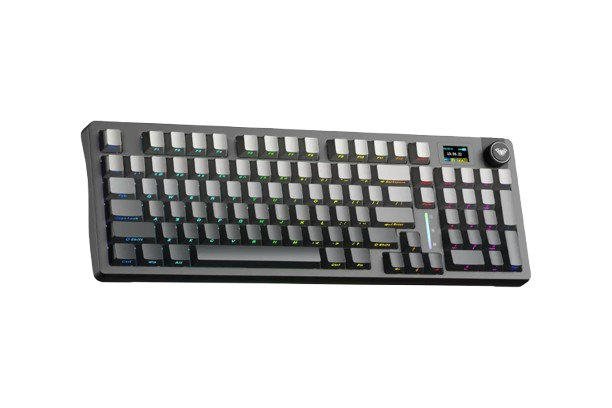 BÀN PHÍM CƠ GAMING 3 MODE AULA S98 PRO (Xám + đen gradient/ Star Vector switch/ Pin 5000mAh) S9811