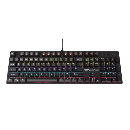 Bàn Phím Cơ Có Dây Darkflash DK100 Black