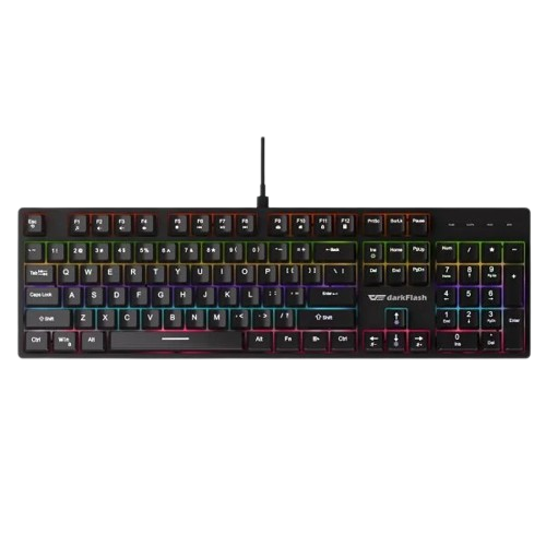 Bàn Phím Cơ Có Dây Darkflash DK100 Black