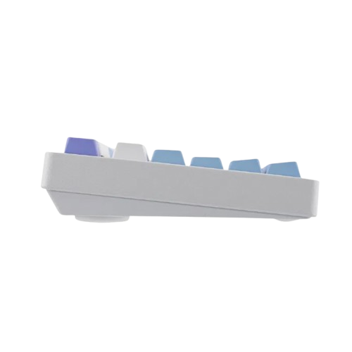 BÀN PHÍM CƠ GAMING CÓ DÂY LEOBOG Hi75 (Phiên bản xanh dương + trắng + tím/ Milky white and purple/ Grey wood V3 switch)