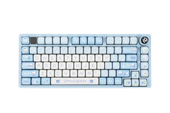 BÀN PHÍM CƠ GAMING CÓ DÂY LEOBOG Hi75 (Phiên bản Xanh dương + trắng/ Space berry/ Nimbus V3 switch)