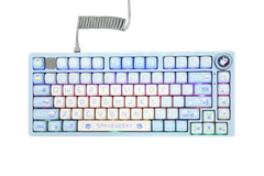 BÀN PHÍM CƠ GAMING CÓ DÂY LEOBOG Hi75 (Phiên bản Xanh dương + trắng/ Space berry/ Nimbus V3 switch)