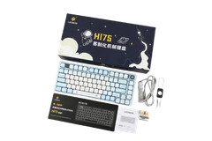 BÀN PHÍM CƠ GAMING CÓ DÂY LEOBOG Hi75 (Phiên bản Xanh dương + trắng/ Space berry/ Nimbus V3 switch)