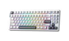 BÀN PHÍM CƠ GAMING 3 MODE LEOBOG Hi86 (Phiên bản màu Trắng đen/ Nimbus V3 switch)