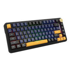 Bàn phím cơ không dây E-DRA EK375W Đen