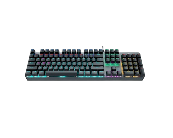 Bàn phím cơ gaming có đèn LED Lecoo GK301