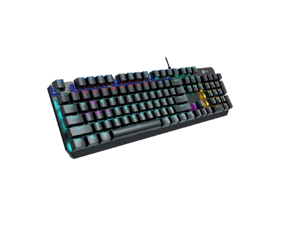 Bàn phím cơ gaming có đèn LED Lecoo GK301