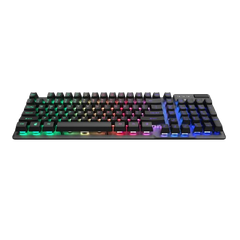Bàn phím có dây giả cơ Gaming Rapoo V50S 98 Key Black/ Led Rainbow