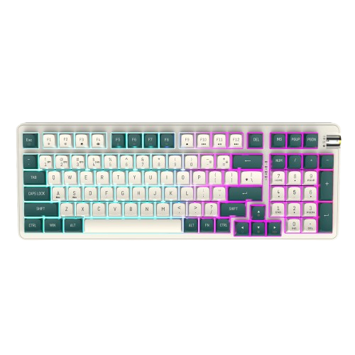 Bàn phím cơ không dây DarkFlash DF98 Yellow switch Interstellar