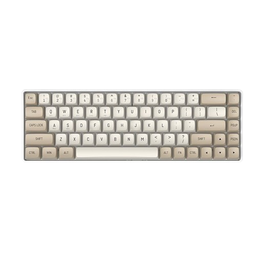 Bàn phím cơ không dây DarkFlash GD68 Milky & Brown