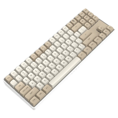 Bàn phím cơ không dây Dark Flash GD87 Milky & Brown