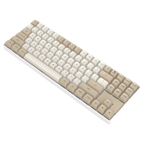 Bàn phím cơ không dây Dark Flash GD87 Milky & Brown