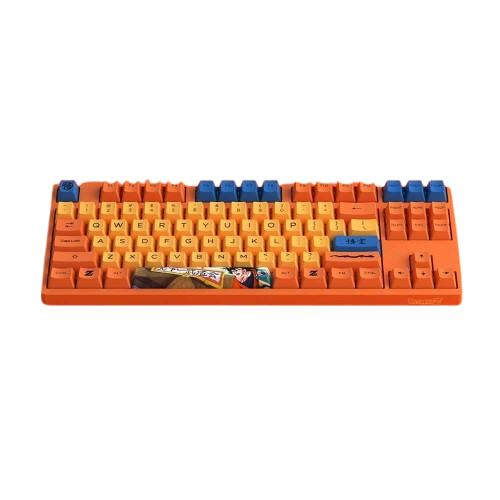 Bàn phím cơ không dây AKKO 3087 RF Dragon Ball Z - Goku (AKKO switch v3 - Cream Yellow)