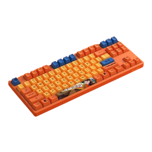 Bàn phím cơ không dây AKKO 3087 RF Dragon Ball Z - Goku (AKKO switch v3 - Cream Yellow)