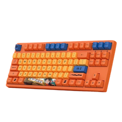 Bàn phím cơ không dây AKKO 3087 RF Dragon Ball Z - Goku (AKKO switch v3 - Cream Yellow)