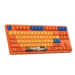 Bàn phím cơ không dây AKKO 3087 RF Dragon Ball Z - Goku (AKKO switch v3 - Cream Yellow)