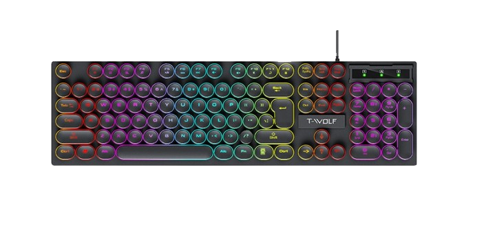 Bàn phím có dây T-WOLF T80 BLACK