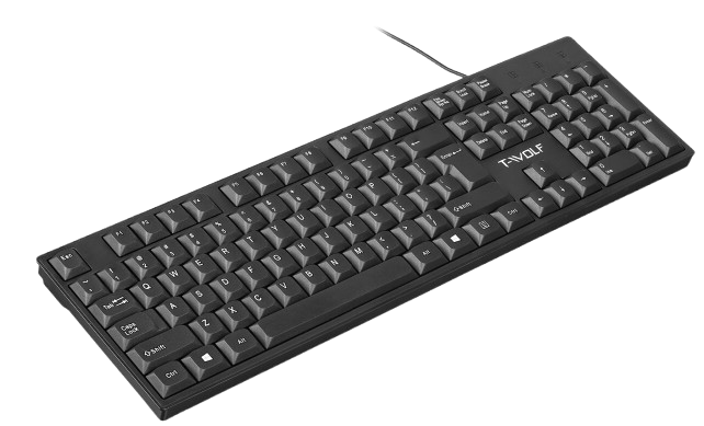 Bàn phím có dây T-WOLF T15 BLACK