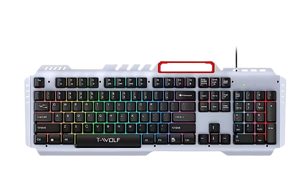 Bàn phím có dây T-WOLF T16 BLACK