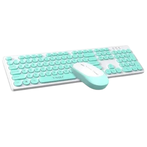 Compo phím chuột	 không dây T-WOLF TF770 Blue