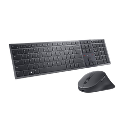 Compo phím chuột không dây Dell Rechargeable Collaboration Keyboard and Mouse Combo US English-KM900-GR-US