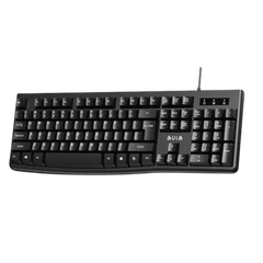 Bàn phím có dây văn phòng AULA AK105 đen