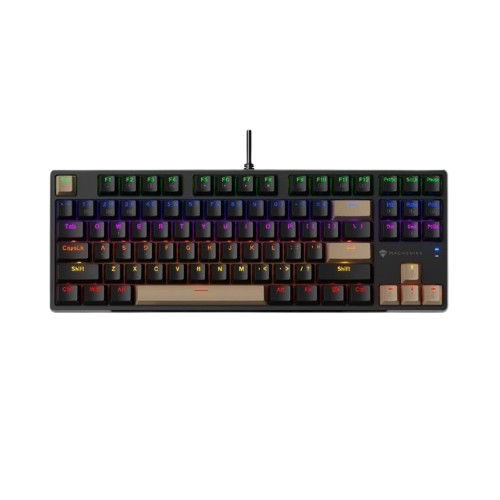 Bàn Phím Cơ có dây Machenike K500B-B87 Wired Red Switch Led Backlit Black