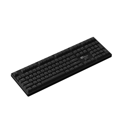 Bàn Phím Cơ không dây Akko 3108 Sr Black Shine-Through/ Switch Akko Pink Linear