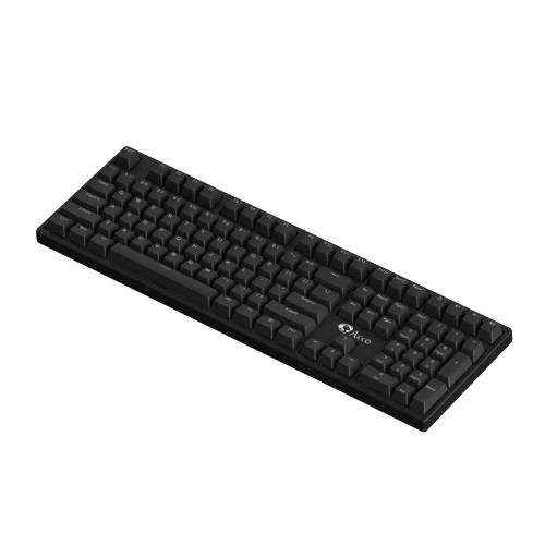 Bàn Phím Cơ không dây Akko 3108 Sr Black Shine-Through/ Switch Akko Pink Linear