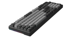 Bàn phím cơ có dây Dare-U EK104 Gray - Black | 2 sides RGB strip/ Multi-Led/ PBT/ Dream Switch