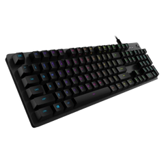 Bàn phím cơ Logitech G512 Carbon GX Blue Clicky Switch (Đen)