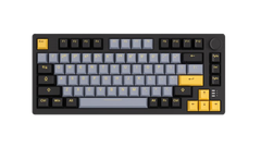 Bàn phím cơ không dây Dare-U EK75 Pro Black - Golden | Wireless Triple Mode/ Gasket Mount/ RGB/ Cloud (Linear) Switch