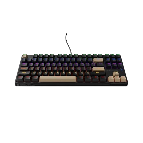 Bàn phím cơ Machenike K500B B87 | Black - Brown/ Led Rainbow/ Red Switch