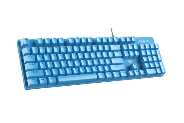 BÀN PHÍM CƠ GAMING CÓ DÂY AULA S2022 Sky Blue