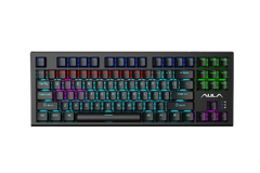 BÀN PHÍM CƠ CÓ DÂY GAMING AULA F3032(màu đen/brown switch)