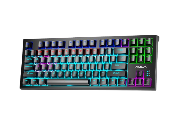 BÀN PHÍM CƠ CÓ DÂY GAMING AULA F3032 (màu đen/red switch)