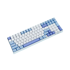 BÀN PHÍM CƠ CÓ DÂY GAMING 3 MODE AULA S100 PRO  (Xanh dương+trắng+tím/ Red switch)